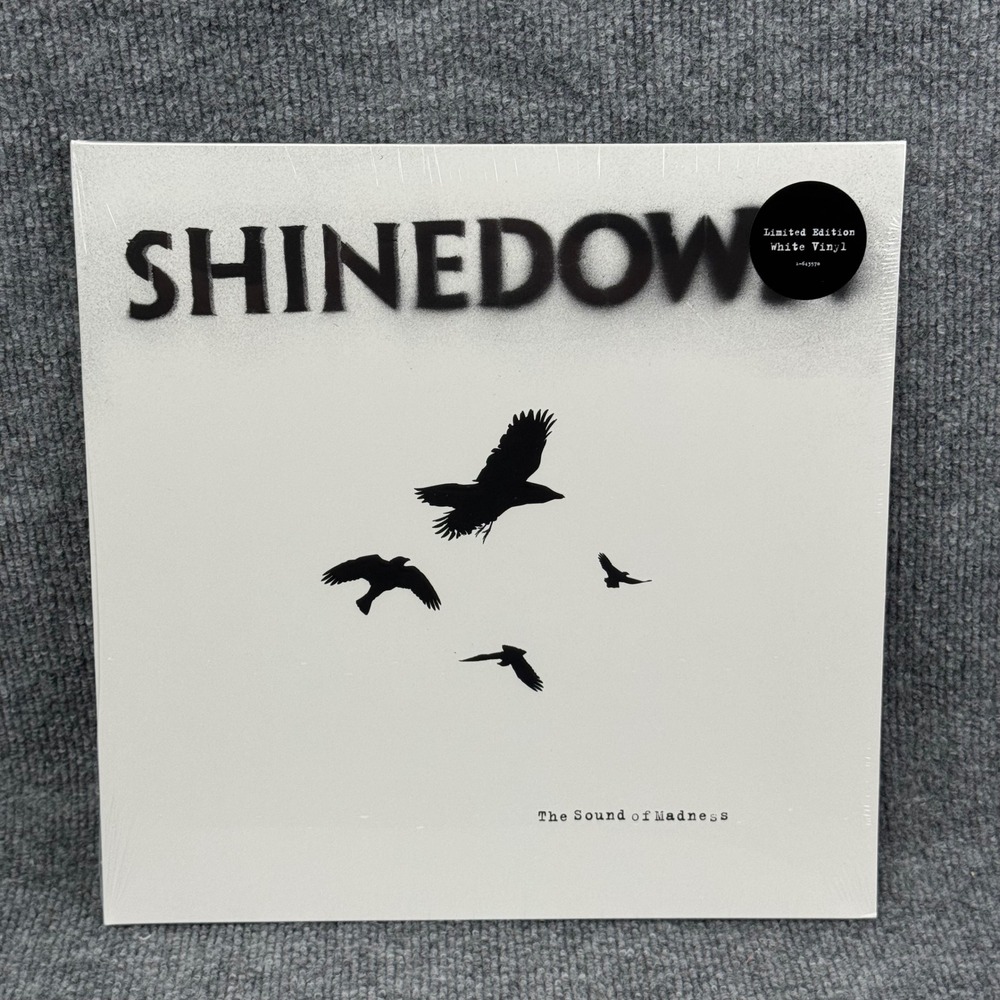 Shinedown The Sound of Madness Limited Edition White Vinyl LP New Sealed